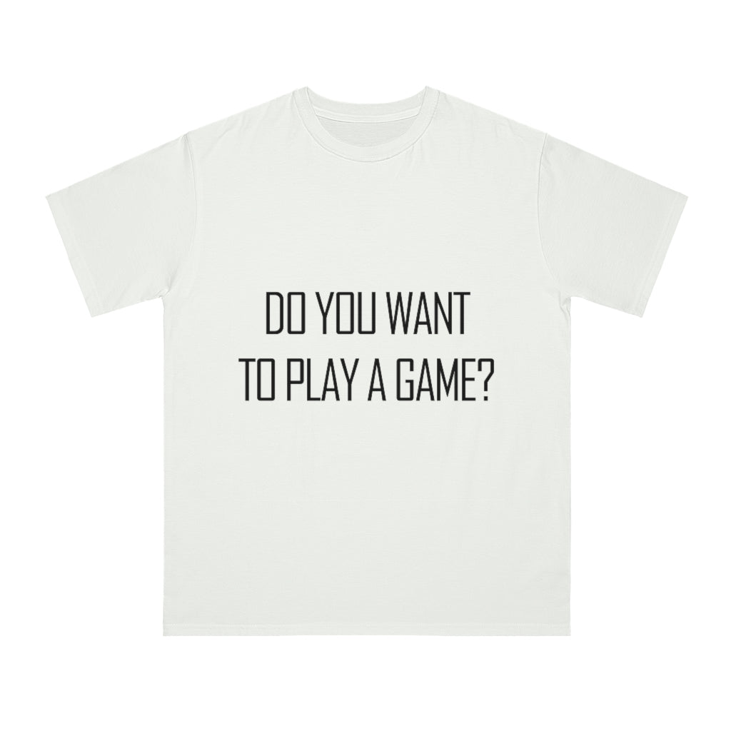 BHFinder 'Want to Play a Game' Organic Unisex Classic T-Shirt